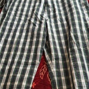 Polo by Ralph Lauren Green and Blue Plaid Pants